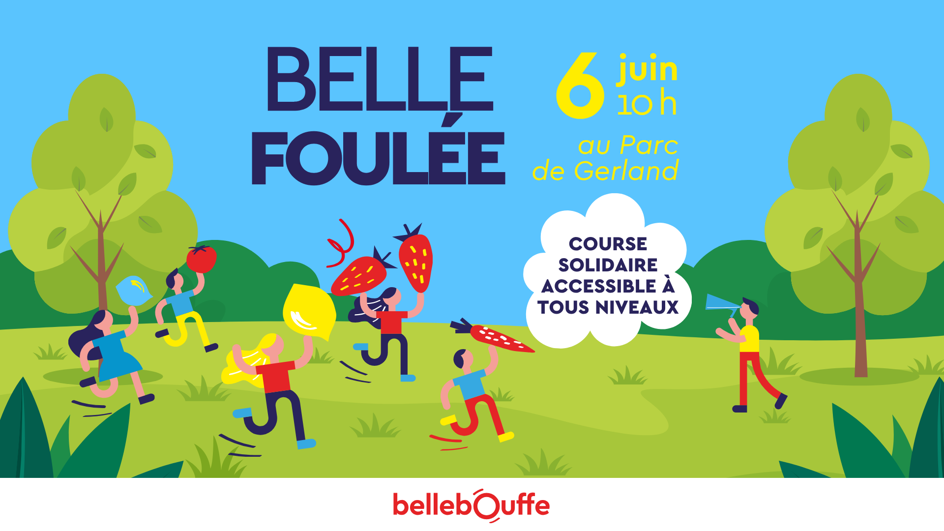 Belle Foulée ! Une course solidaire et gourmande