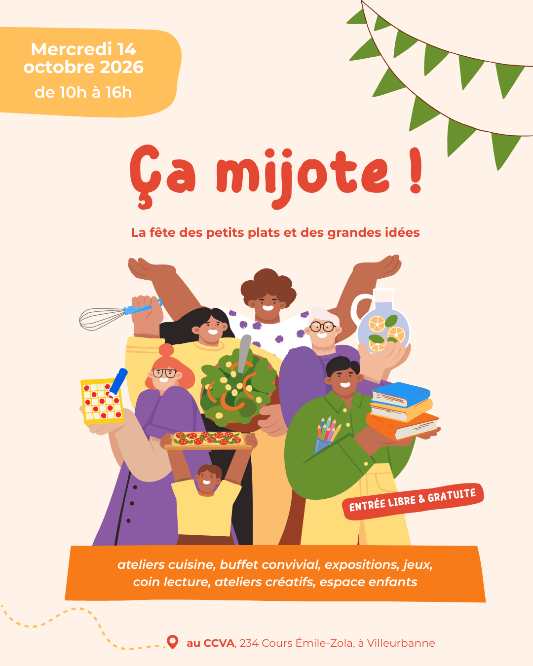 Ça mijote, la fête des petits plats et grandes idées