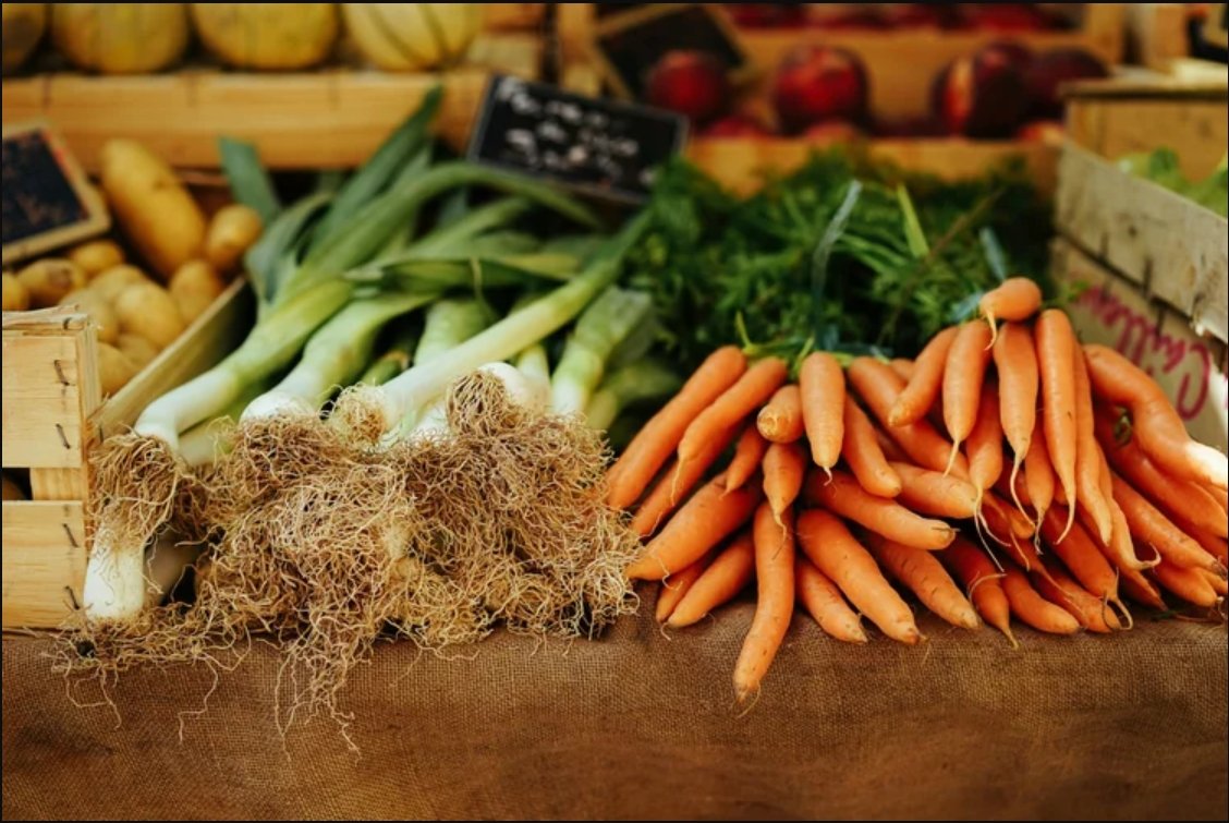 Marché frais et VRAC
