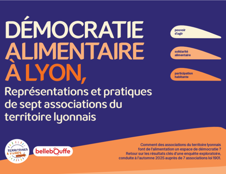 Démarches de démocratie alimentaire du territoire lyonnais : représentations et pratiques de 7 initiatives locales