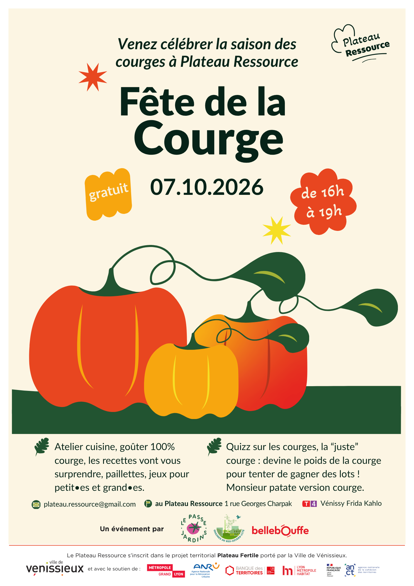 Fête de l'automne au Plateau Ressource