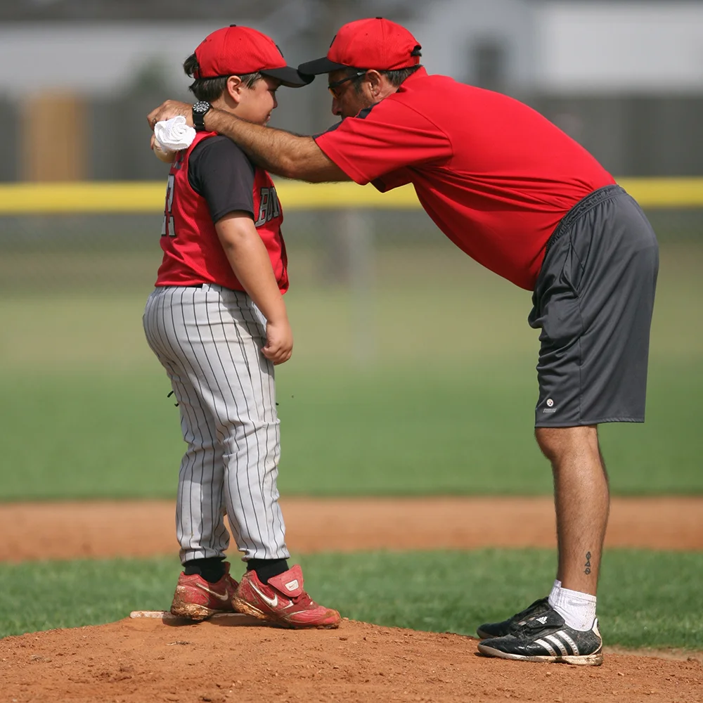 A good coach can encourage you when you feel like giving up and give a well-timed pat on the back.