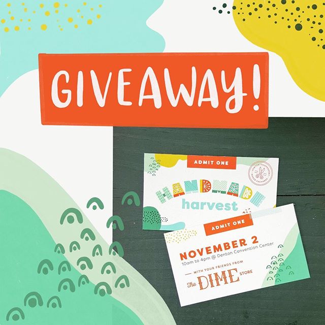 Time for a giveaway! Win two tickets to @dimehandmadeharvest! 🙌🏻 To enter, tag three friends who love to shop local, follow @zellaandkay + @dimehandmadeharvest, and share this post in your stories! Winner will be chosen tomorrow, Thursday, October 