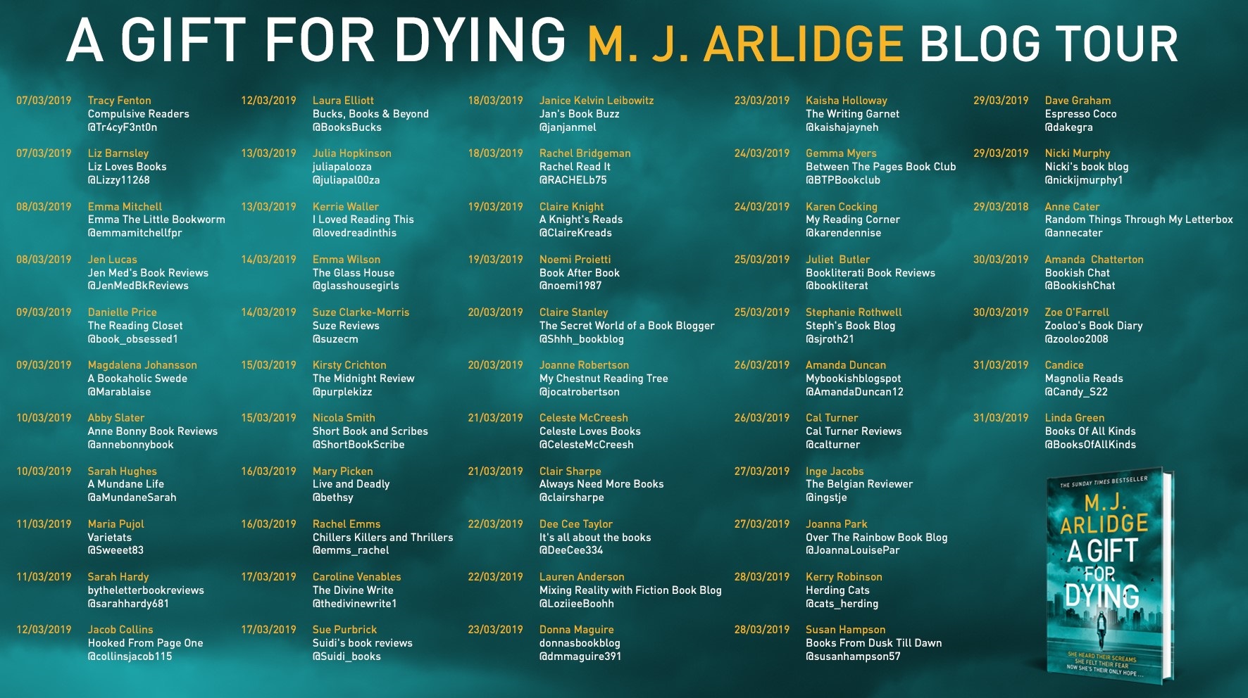 MJ Arlidge Blog Tour.jpg
