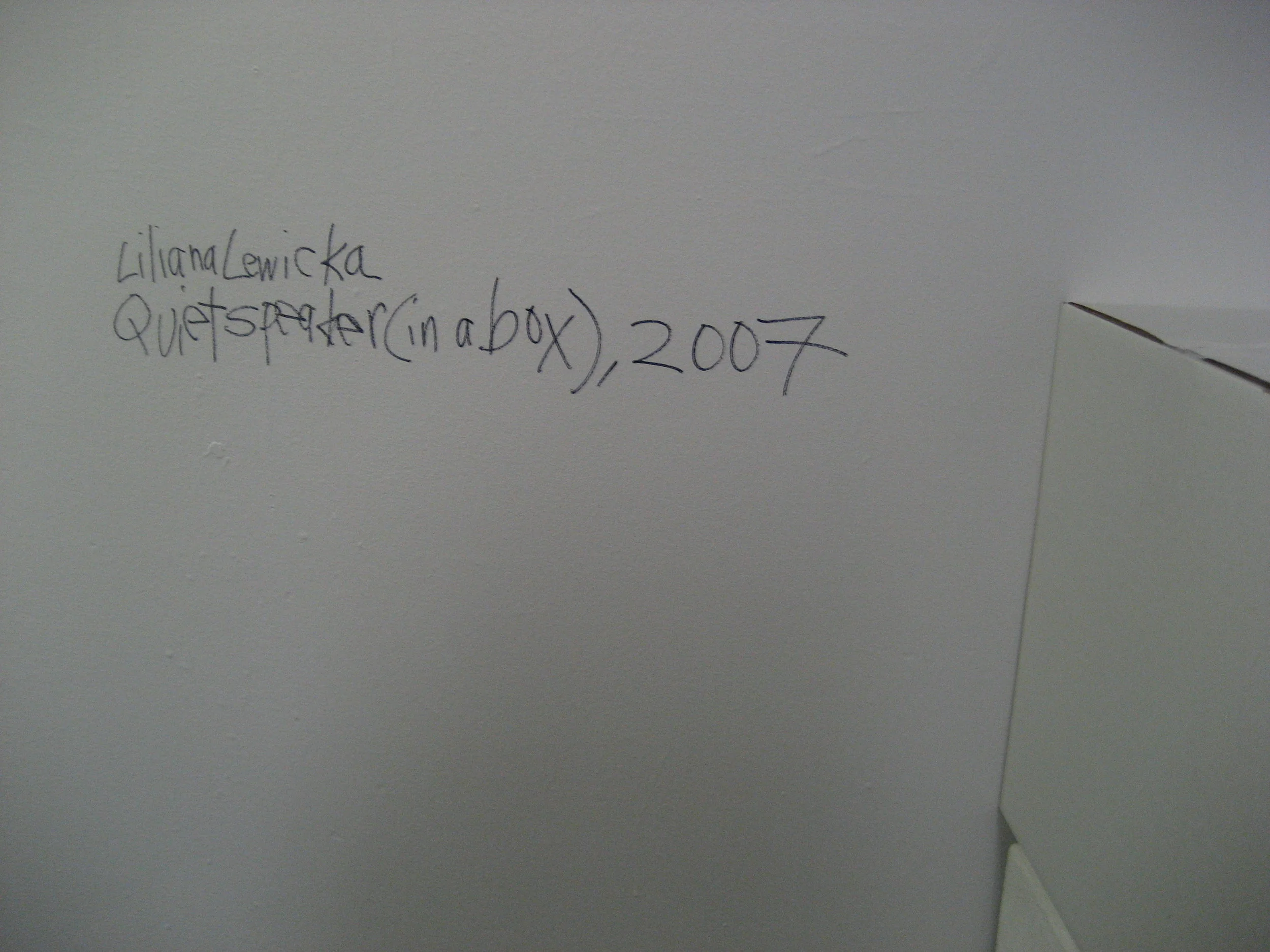  Installation detail view     