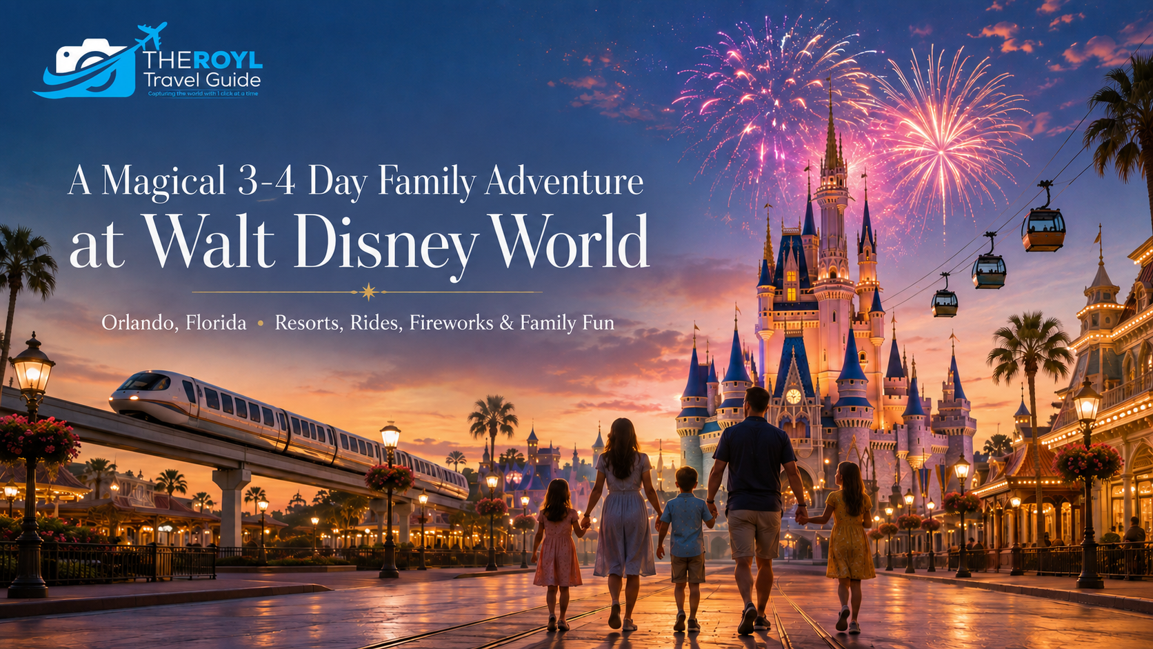 A Magical 3-4 Day Family Adventure at Walt Disney World