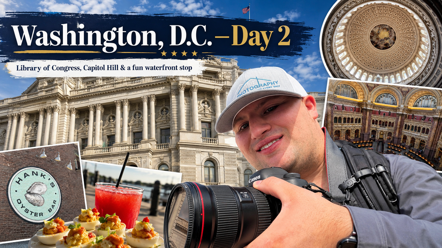 Washington, D.C. Day 2: Air &amp; Space, Capitol Hill, the Library of Congress &amp; The Wharf