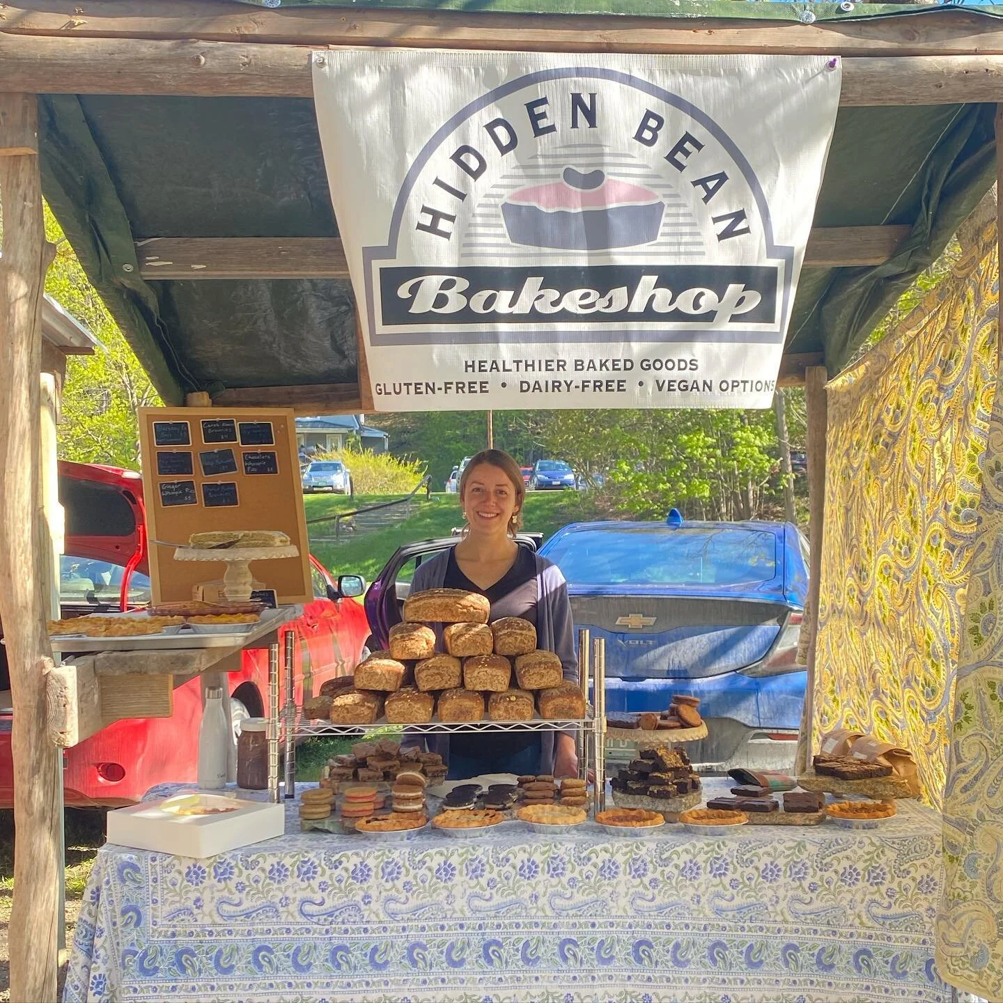 First day of the season @brattleborofarmersmarket 9-2!! #farmersmarket #glutenfree #spring #wereback