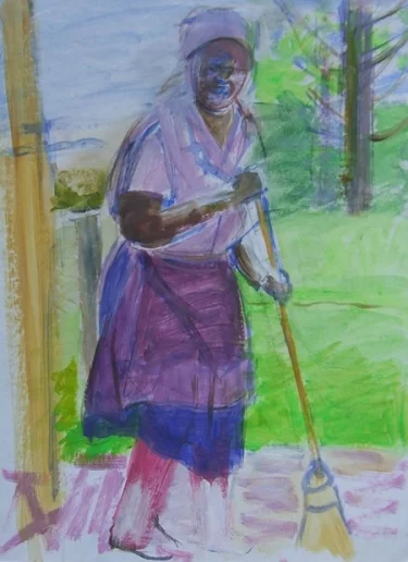 Purple Lady