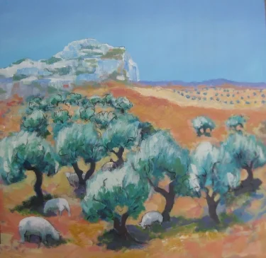 SHEEP AT LES BAUX