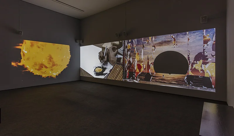 Neha Choksi, Everything sunbright , installation view, Made in L.A. 2018 , June 3 – September 2, 2018, Hammer Museum, Los Angeles (photo: Brian Forrest)