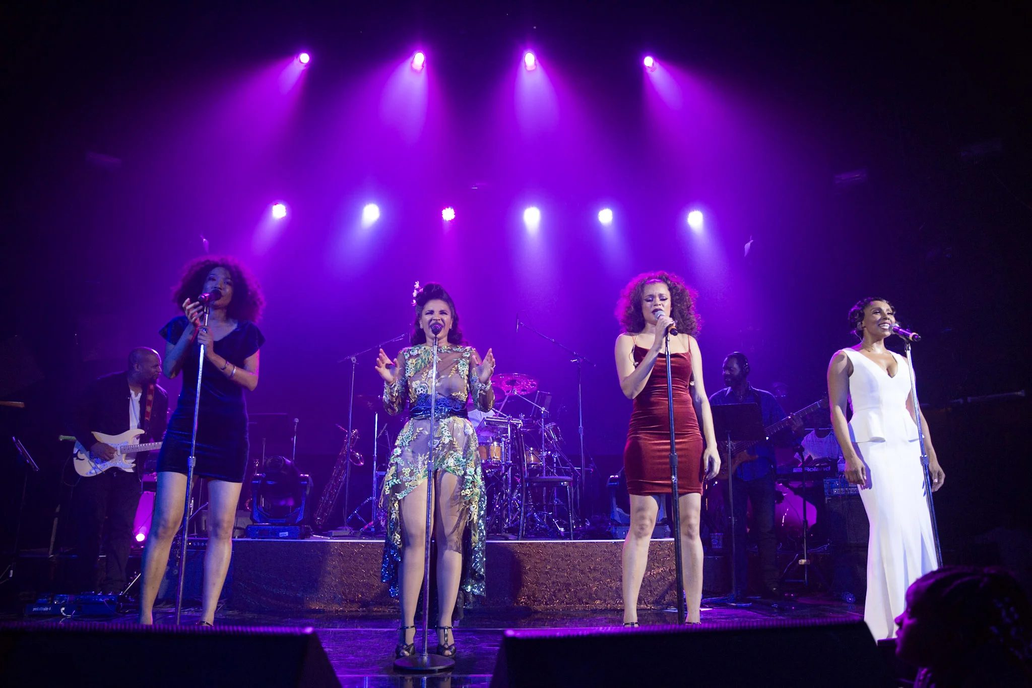 Featured artists LA, 2017 | Judith Hill, Crystal Starr, Andra Day, Kira Dacosta (L-to-R)