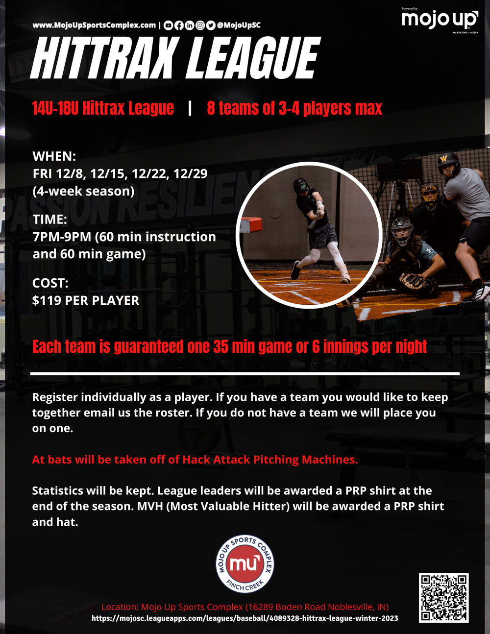 HitTrax League — PRP Baseball