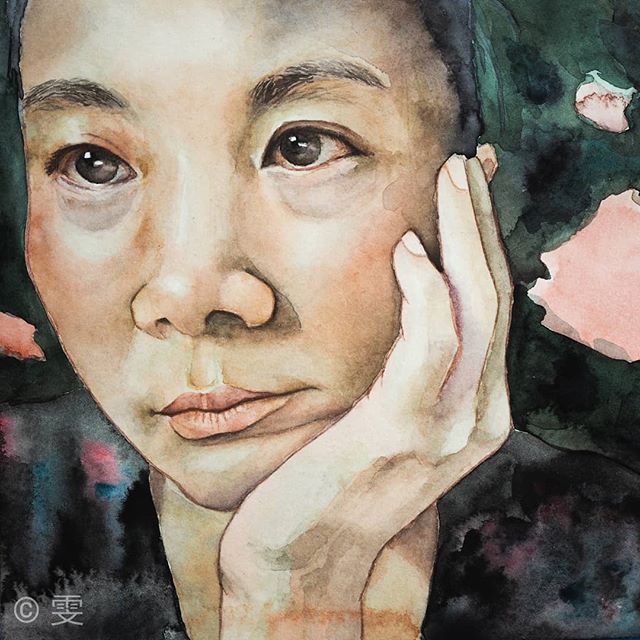 Almost there!
.
.
.
#wip #portrait #portraitpainting #selfportrait #watercolour  #watercolor #colourpencils #colorpencils #mixmedia #mixedmedia #art #artist #artistsoninstagram #malaysianartist #pnwartist #allergy