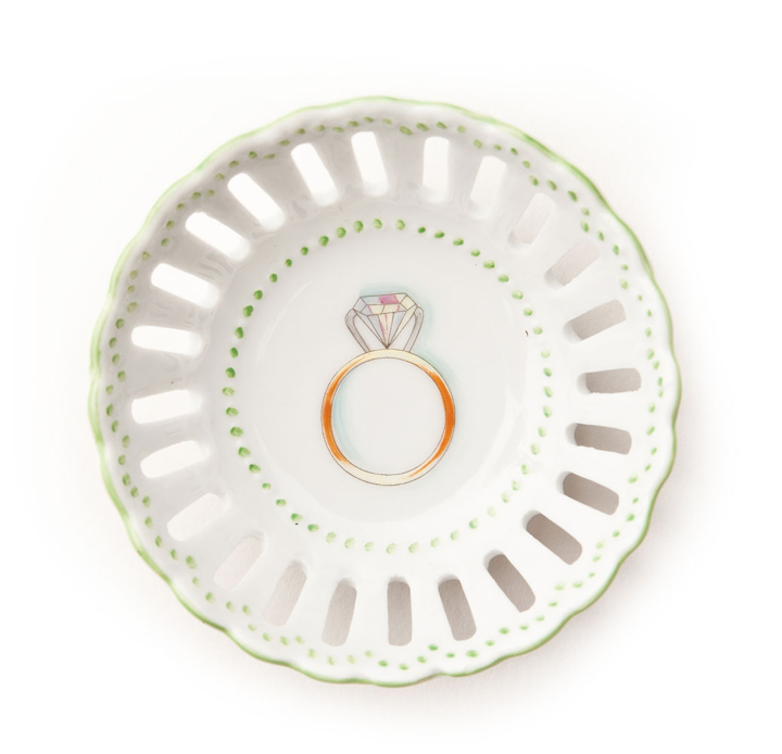 Over The Moon Illustrated Ring Dish (Copy)