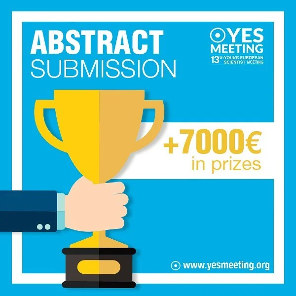 Original and groundbreaking scientific research should always be rewarded and congratulated. Go to www.yesmeeting.org and find out more! Submit your abstract until June 6th!