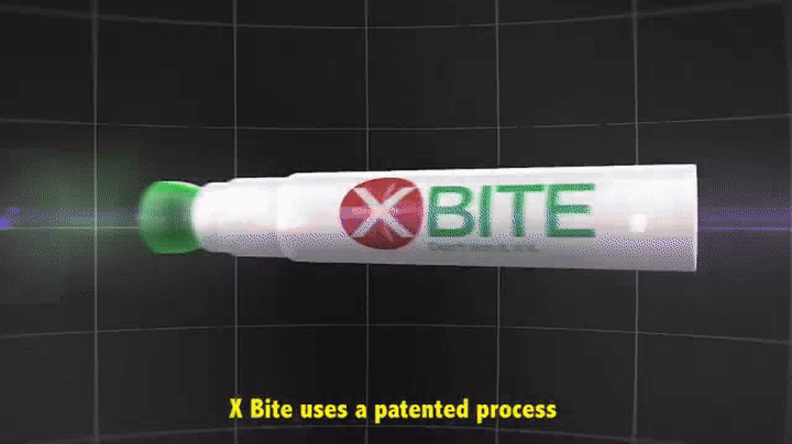 First, a patented "X" tip applicator is pressed into the bite - a scientifically proven method that displaces and weakens the potency of the insect's saliva.