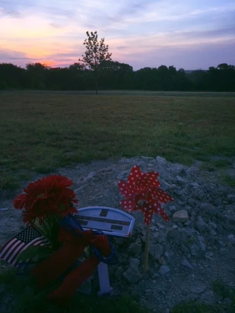 A CEMETERY SUNRISE