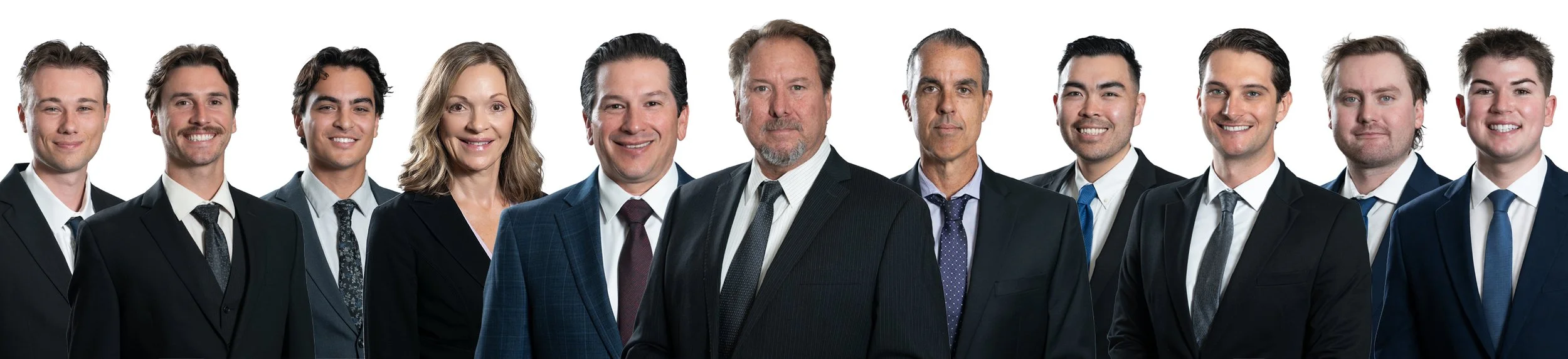 Eleven Person Group Photography Composite Financial Services