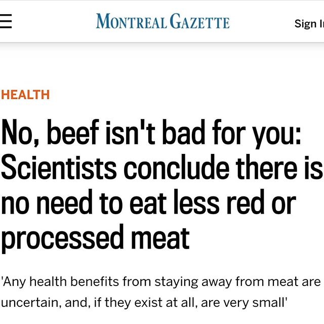 Stop worrying and come have a brisket sandwich, or a nice aged ribsteak. Or a ribsteak with brisket on top. 
#science #scientists #gotyourback #noexcuses #toldyouso #butcher #winebar #provisions #baravin