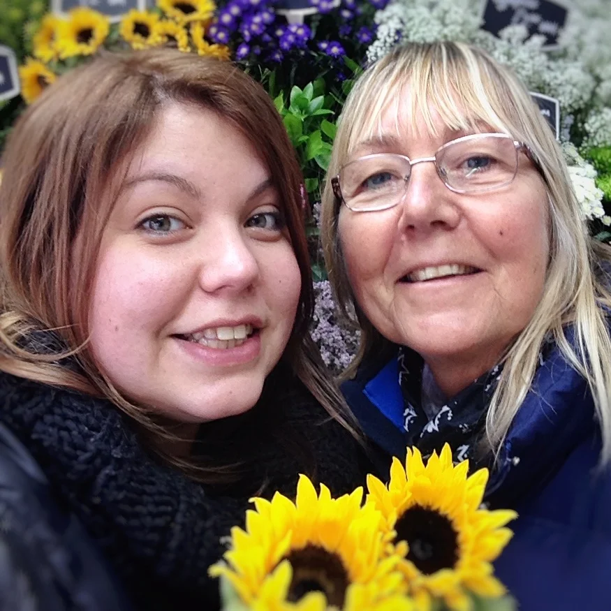 Me and my mum, Teresa.