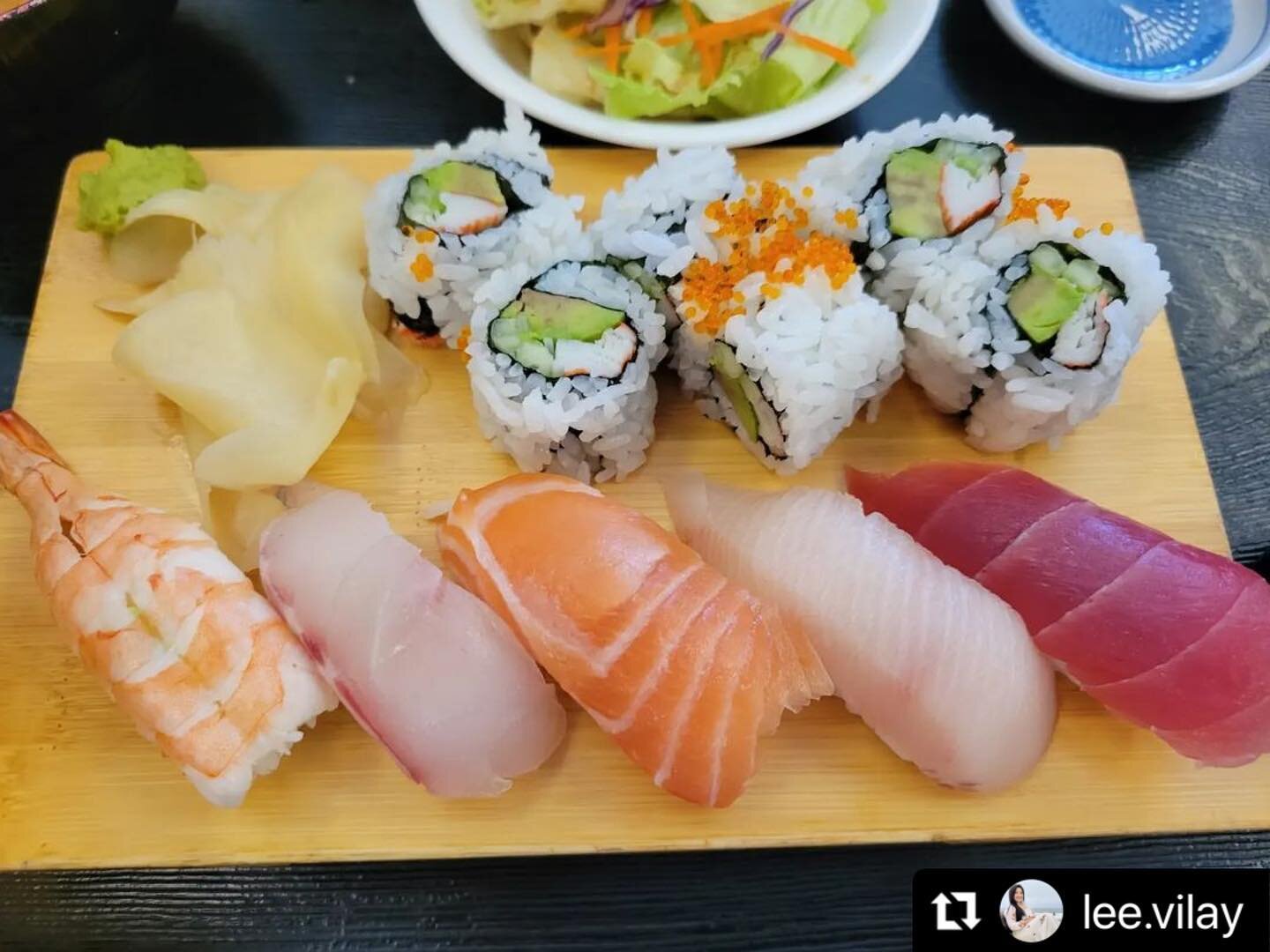 This is why we love Kaita, too! 🥰 Thanks for visiting, Vilay! #Repost @lee.vilay 
・・・
I love Japanese food for it's simplicity and amazing natural flavors! Beautiful food, generous portions and great service! 

#sushi #udon #japanesefood #tempura #b