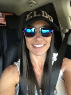 One of my hat with "halo" hair covers.