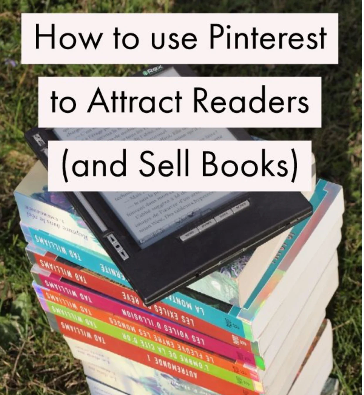 Pinterest can help you gain readers! 