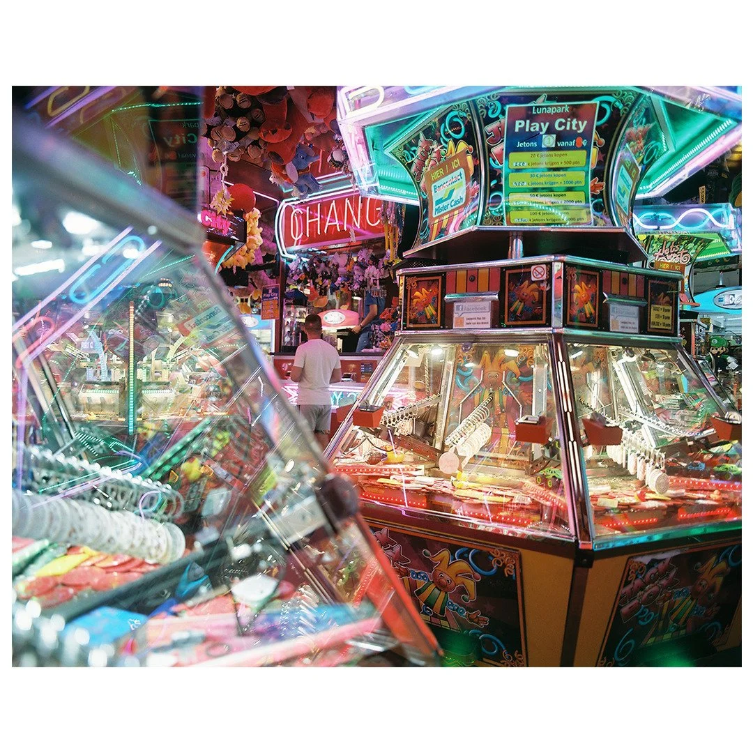 New work for my ongoing project, Insert Coin to Continue, a series dedicated to arcade spaces across the world. 

📸 : Bronica GS-1
🎞: @kodak #portra400 
Developed by: @crc.nyc