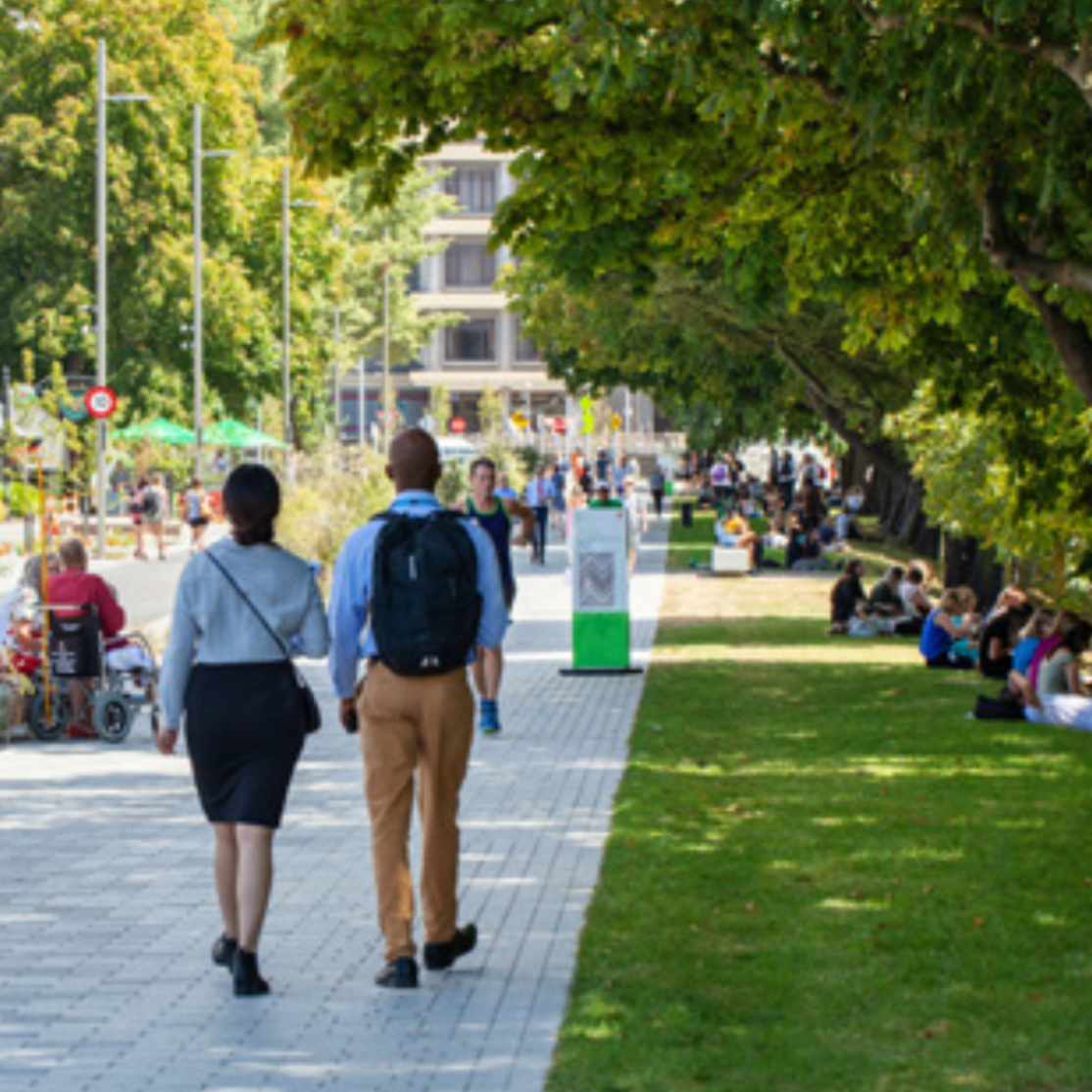 PAVING A WAY THROUGH THE CENTRAL CITY