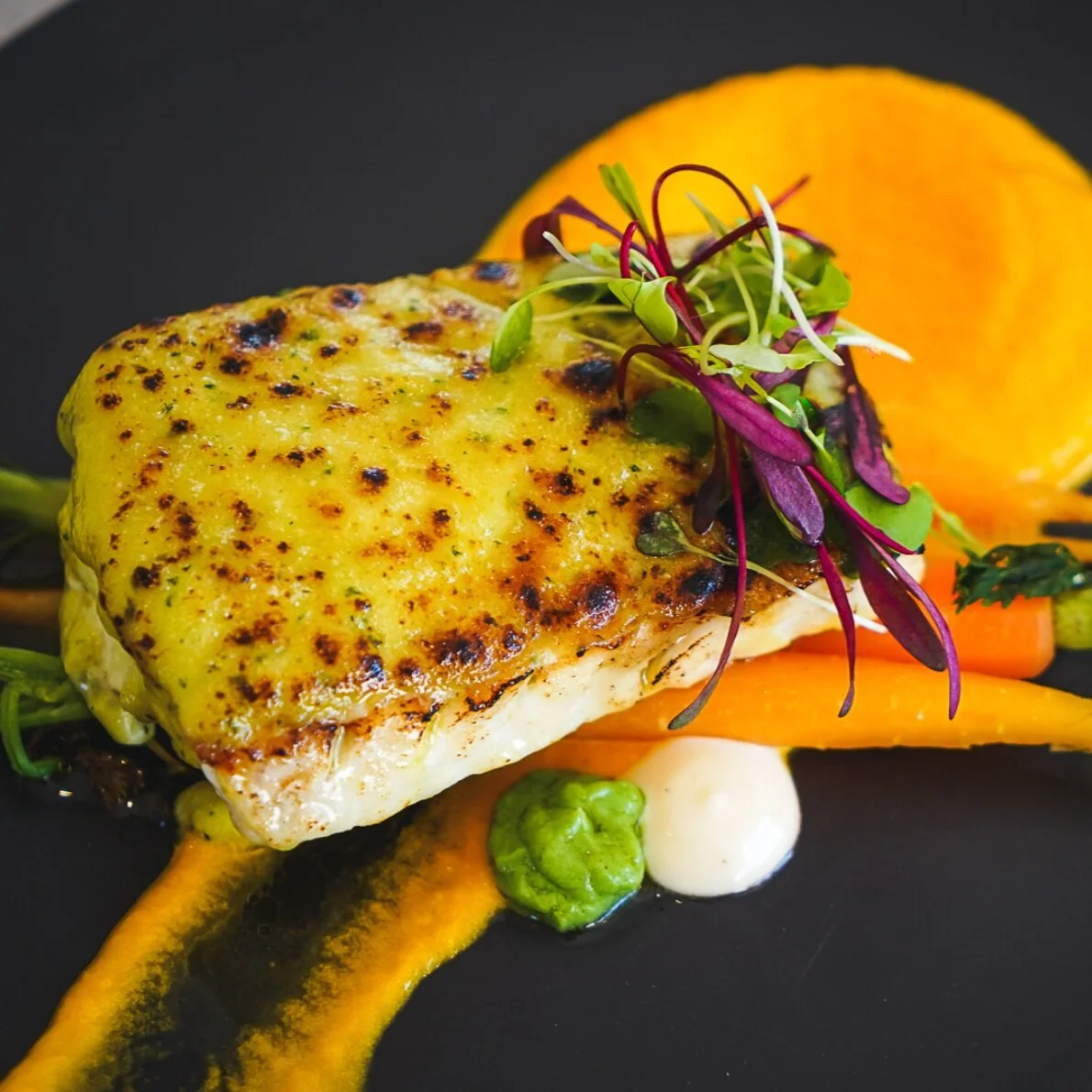 BASIL CRUSTED GROPER