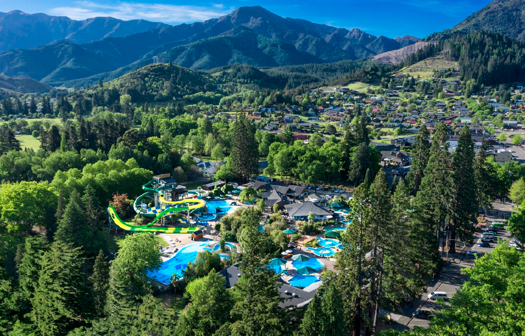 The rise of hot water in Hanmer Springs