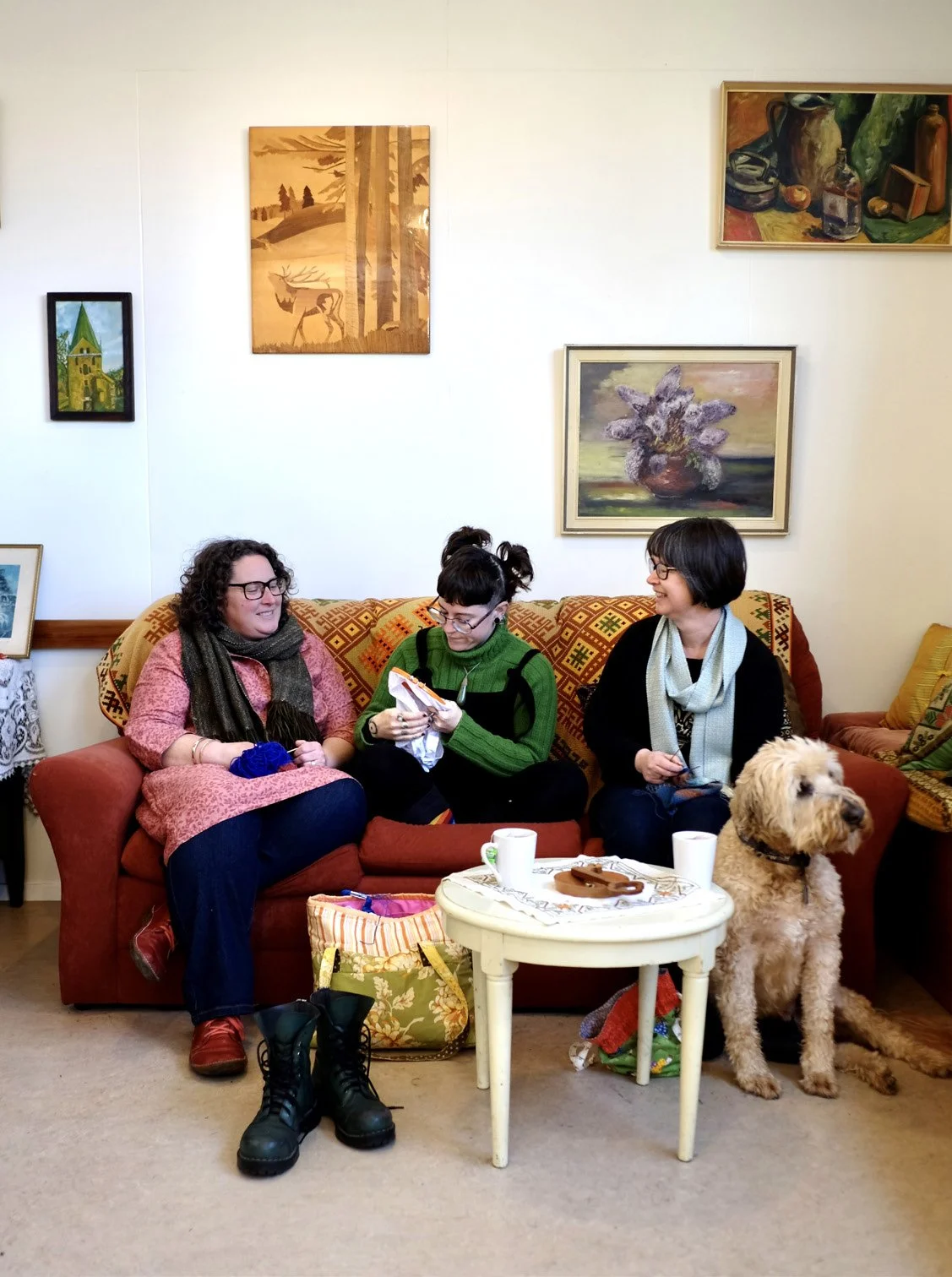 Creating a community through craft