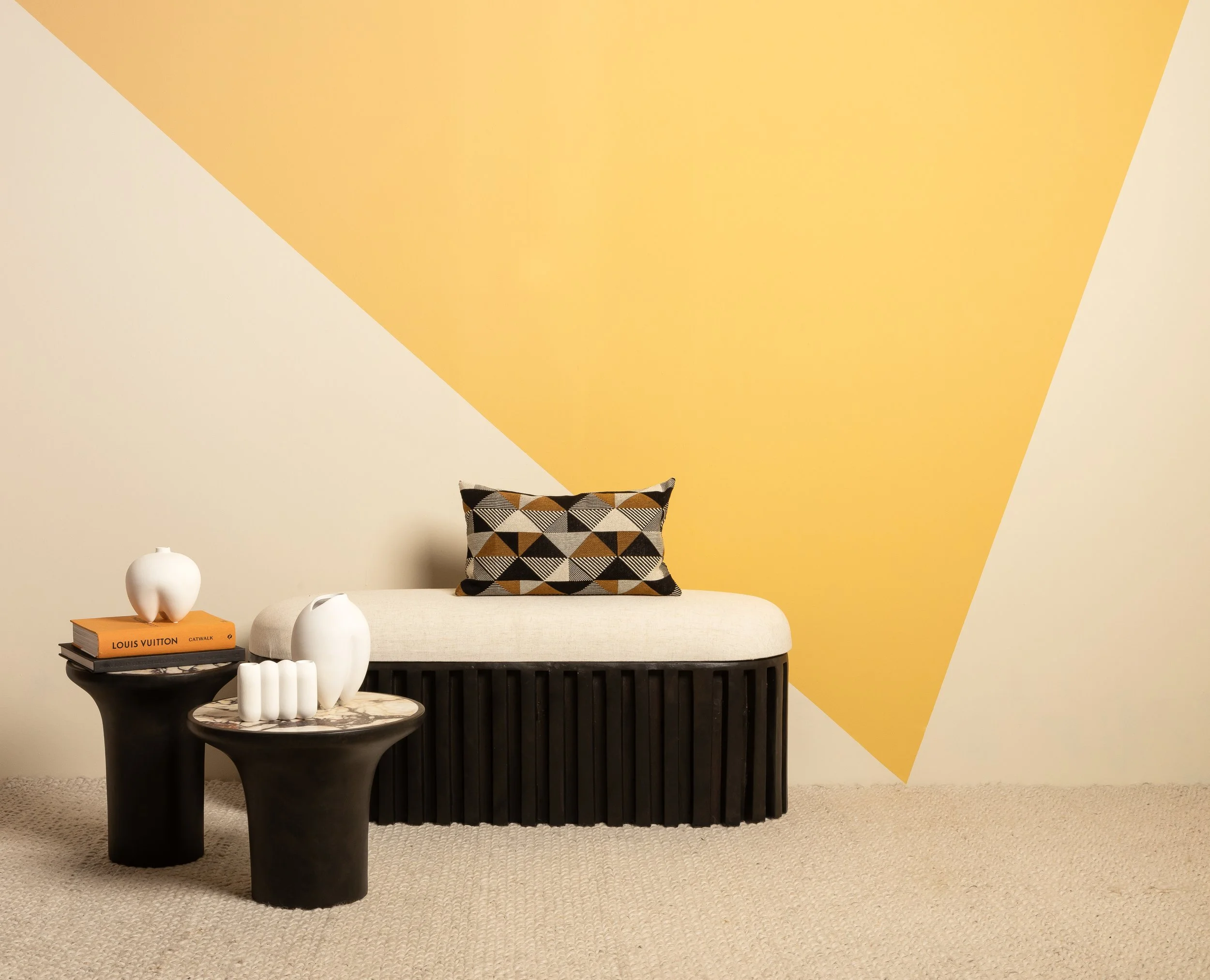 Mustard and cream