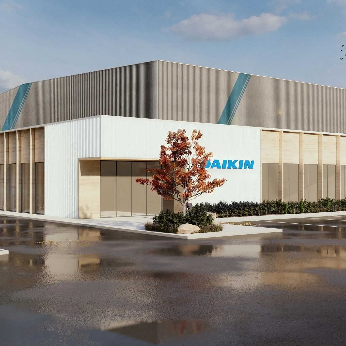 Vibrant flagship development