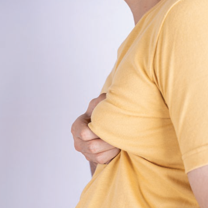 Male chest contouring