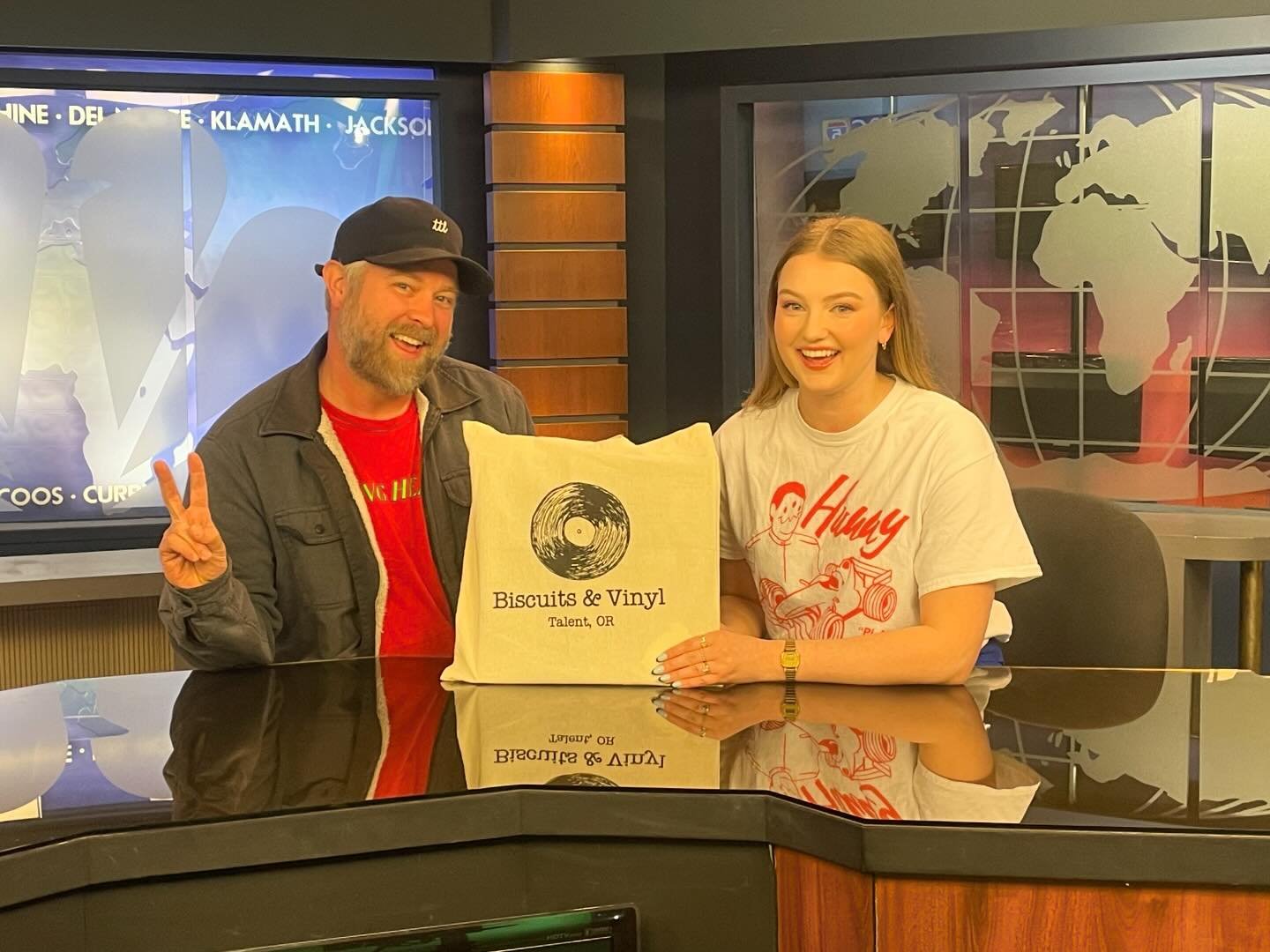 Got to talk all about Record Store Day on the local news this morning! Thanks to Taylor and @kobitvnbc5 for having me on!

#recordstoreday is this Saturday (4/20) and the Shop will be open at 11 AM. Quantities are limited and available first come fir