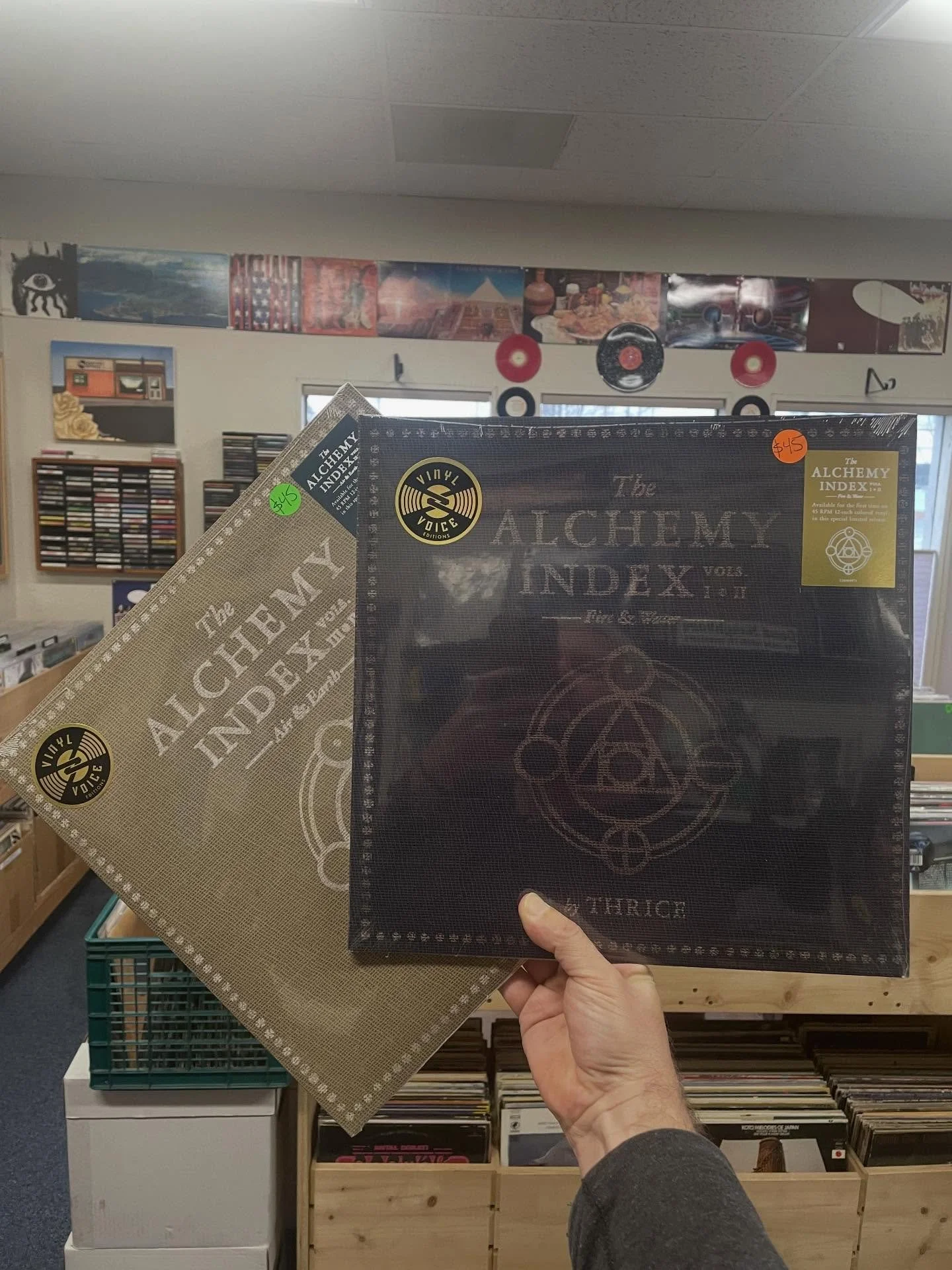 Not much for new stuff going out today but lots of great used dropping today. Come through for a rainy day dig. Open til 6. 

#supportyourlocalrecordstore