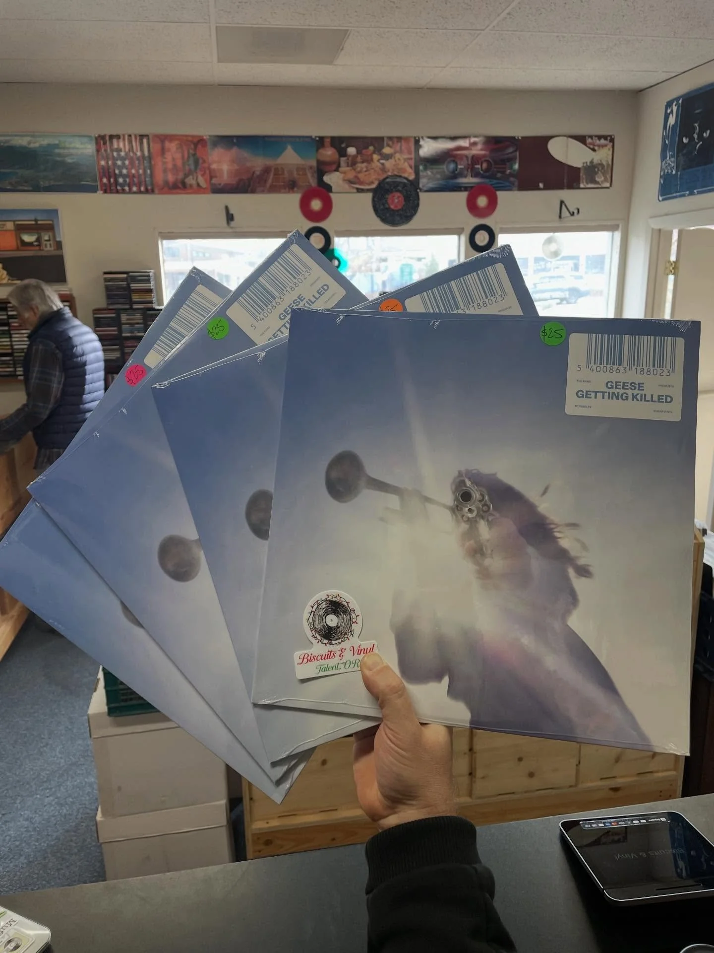 This year, give the gift of Getting Killed by Geese
🪿🎁🎄🎅🏻
Now back in stock! Open til 6. Come through!

#supportyourlocalrecordstore