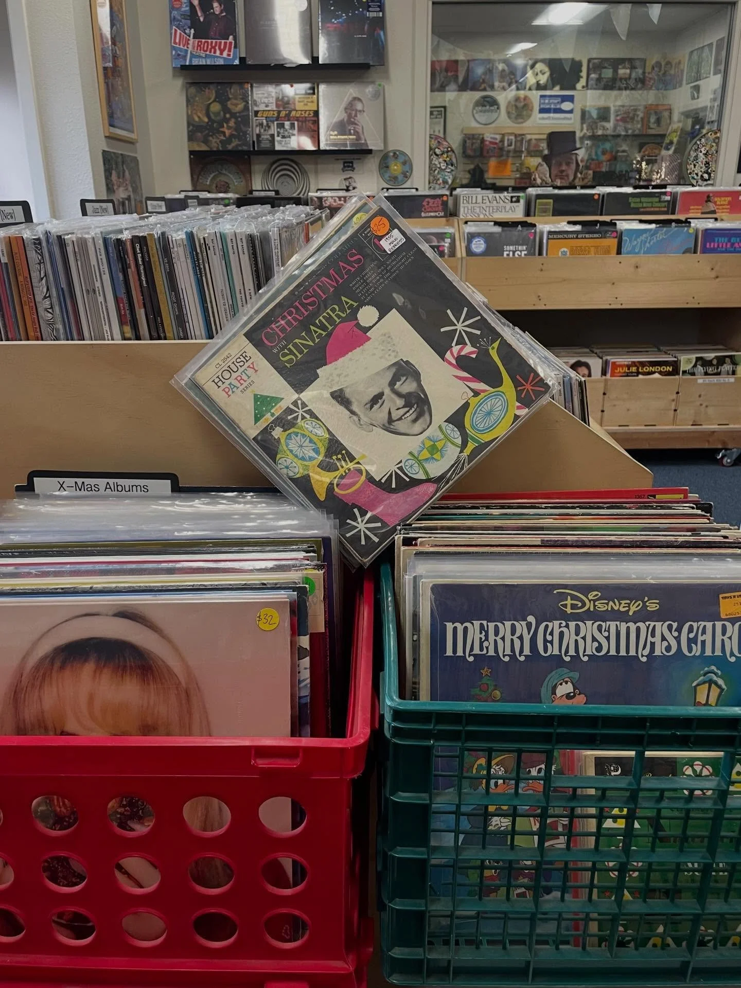 Still got some jolly Xmas jams available in the holiday bins and some fresh reissues and restocks dropping too. Come through. Open til 6. 🎄🎅🏻☃️🎶