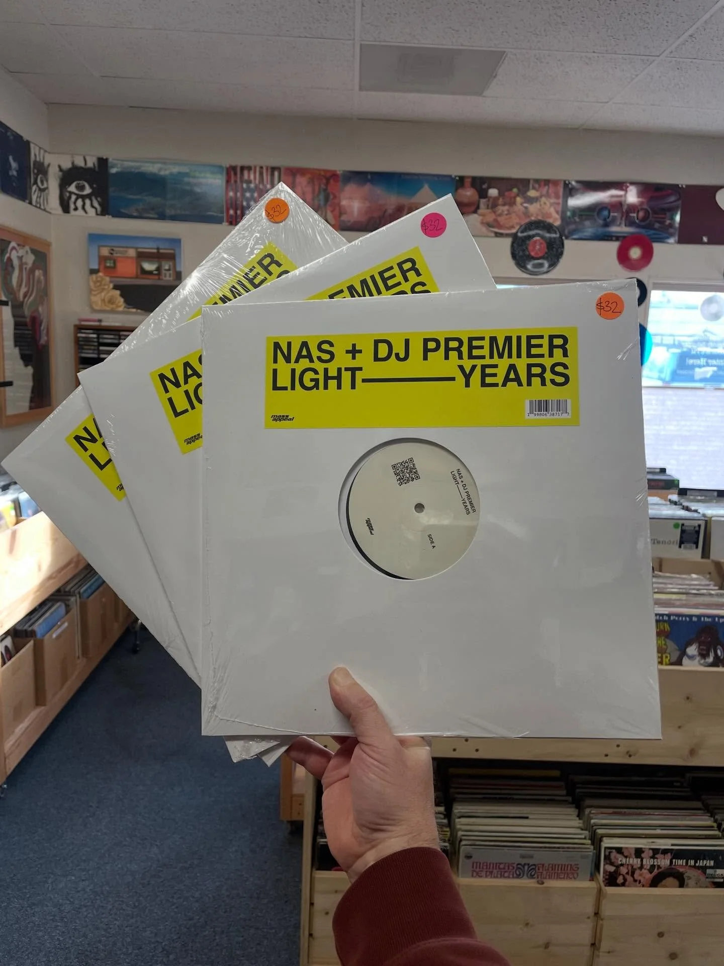 Last drop of 2025! Come through if you want to scoop some new spins to help ring in the new year. 🎉

Shop is CLOSED tomorrow 
OPEN Friday/Saturday Noon to 6

#supportyourlocalrestaurants