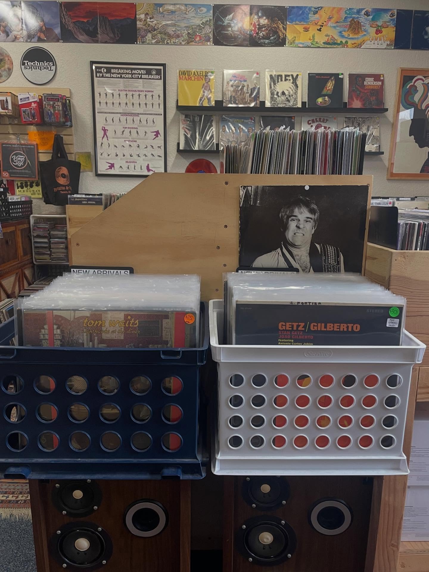 Back at it and the new arrivals bins are full. Come through for a dig. Open Wednesday through Saturday Noon to 6. 

#supportyourlocalrecordstore