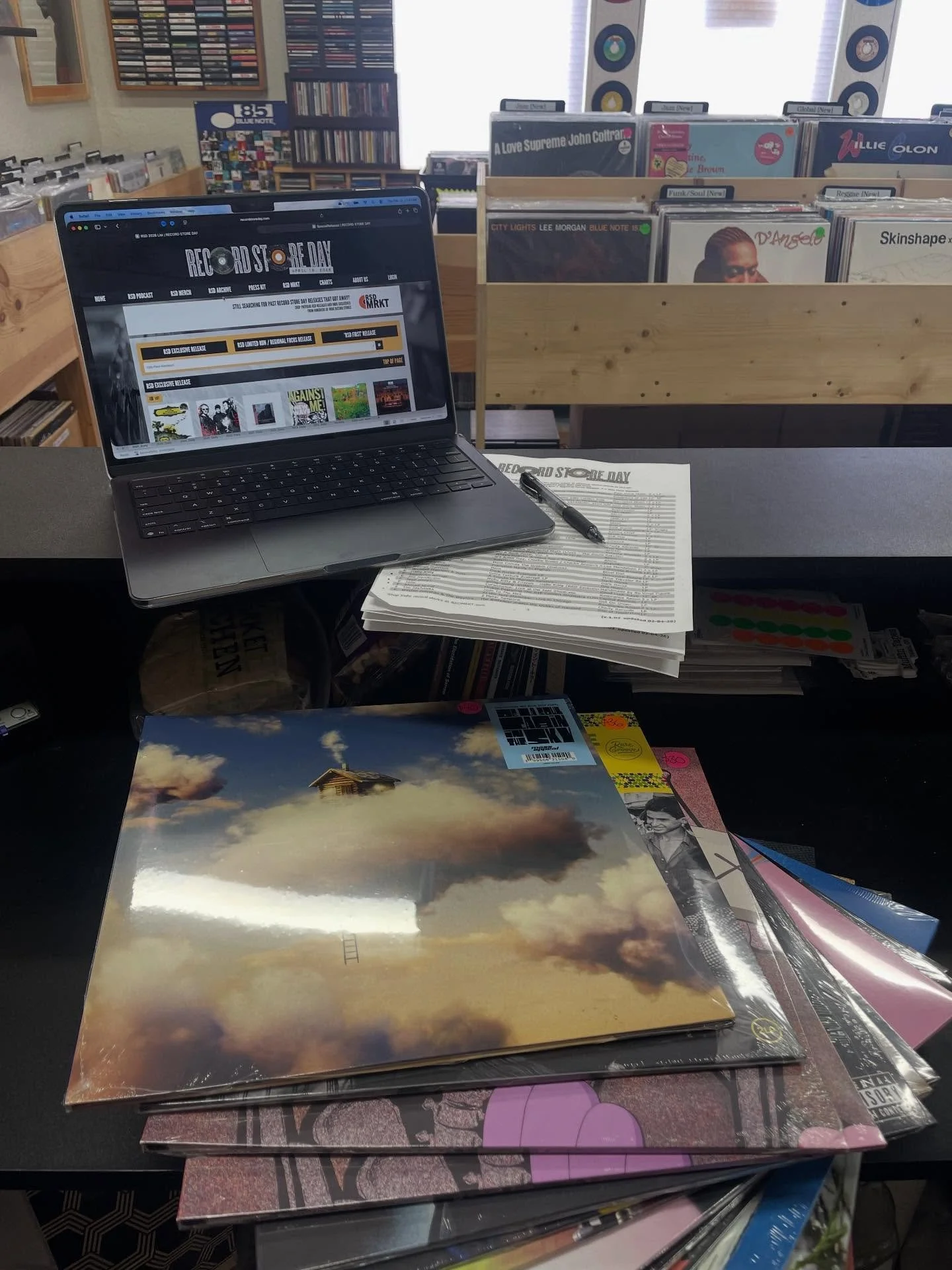 Still taking Record Store Day requests! Leave a comment or send a DM and let us know what you looking to scoop on April 18th! 

Also got a nice stack of restocks hitting the bins today. Open noon to 6. Come through!

#supportyourlocalrecordstore