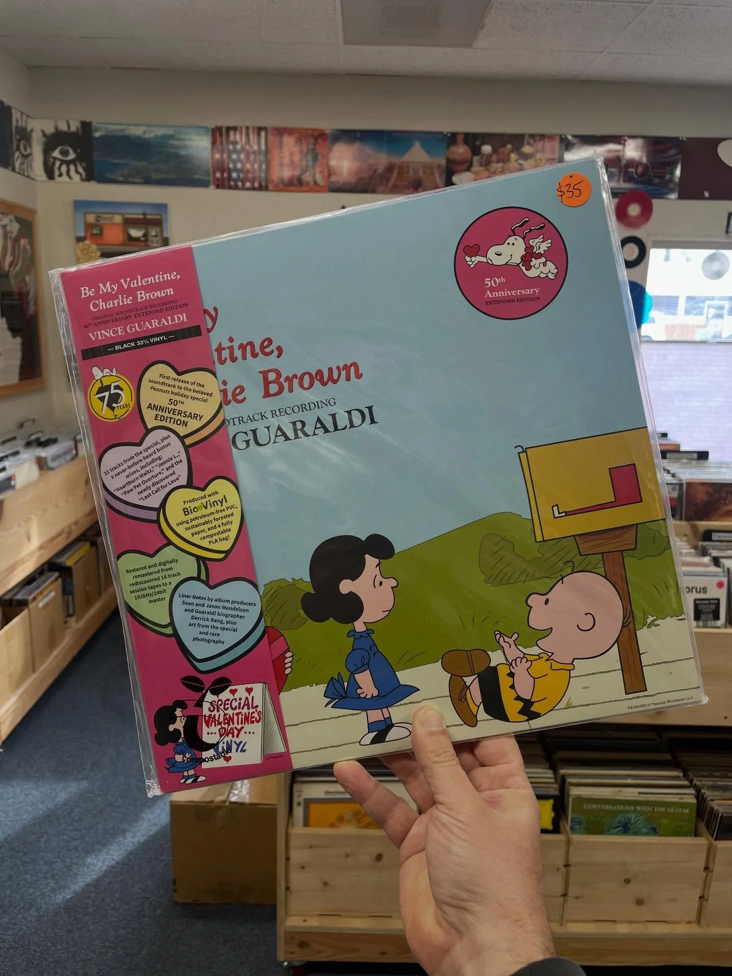 Lots of last minute lovey-dovey jams in the bins if anyone&rsquo;s looking! Also if you looking for the new #jcole we got a couple copies available. 

Open til 6 ❤️

#supportyourlocalrecordstore