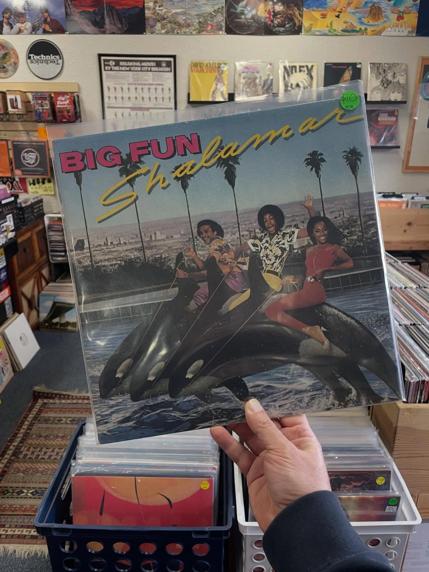 Big Fun to be found in the new arrivals bins. Come through for a dig. Shop open Wednesday through Saturday Noon to 6 PM. 

#supportyourlocalrecordstore