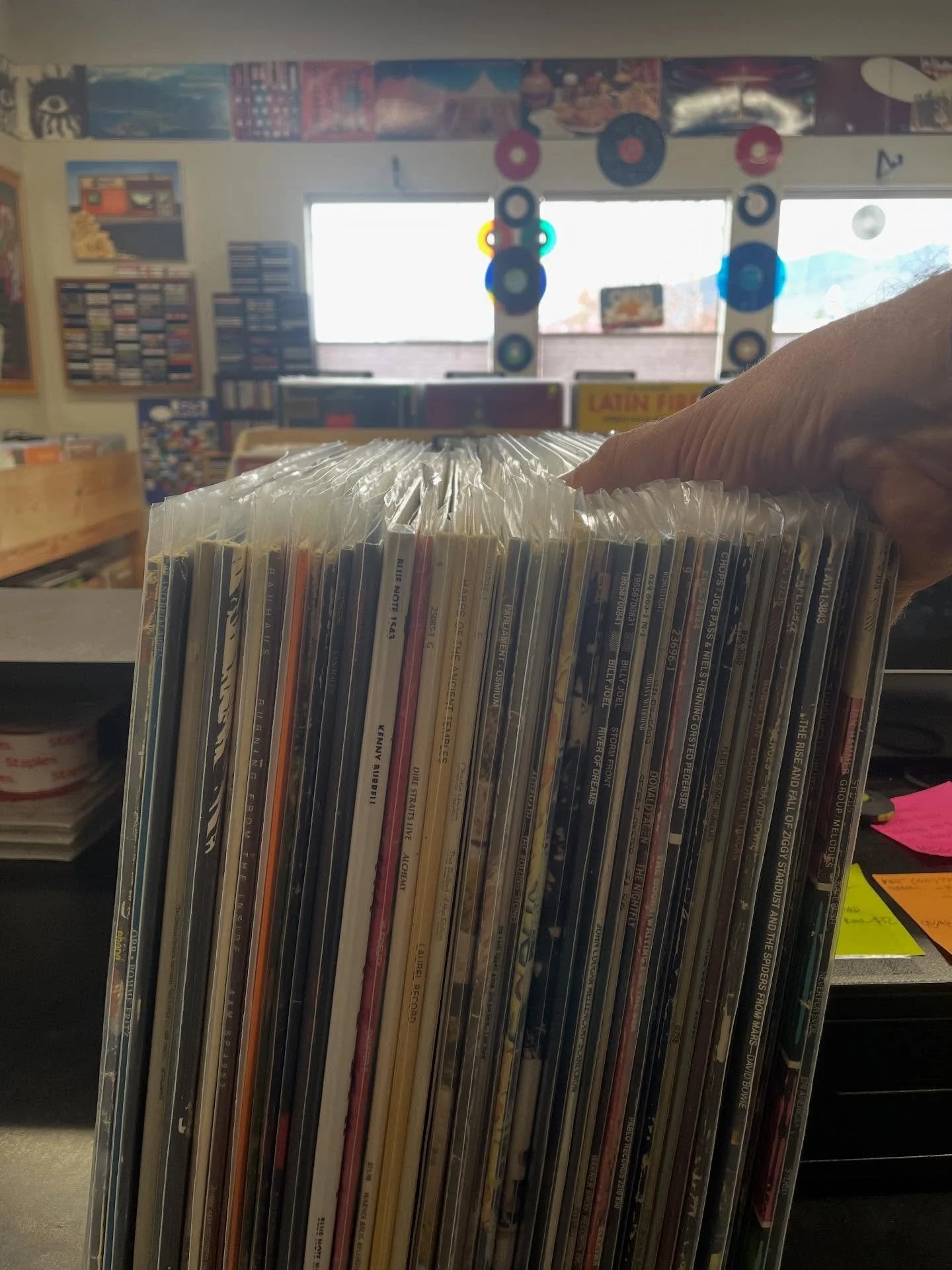 Nice stack hitting the new arrivals bins today. It&rsquo;s good day for a dig. Here til 6!

#supportyourlocalrecordstore