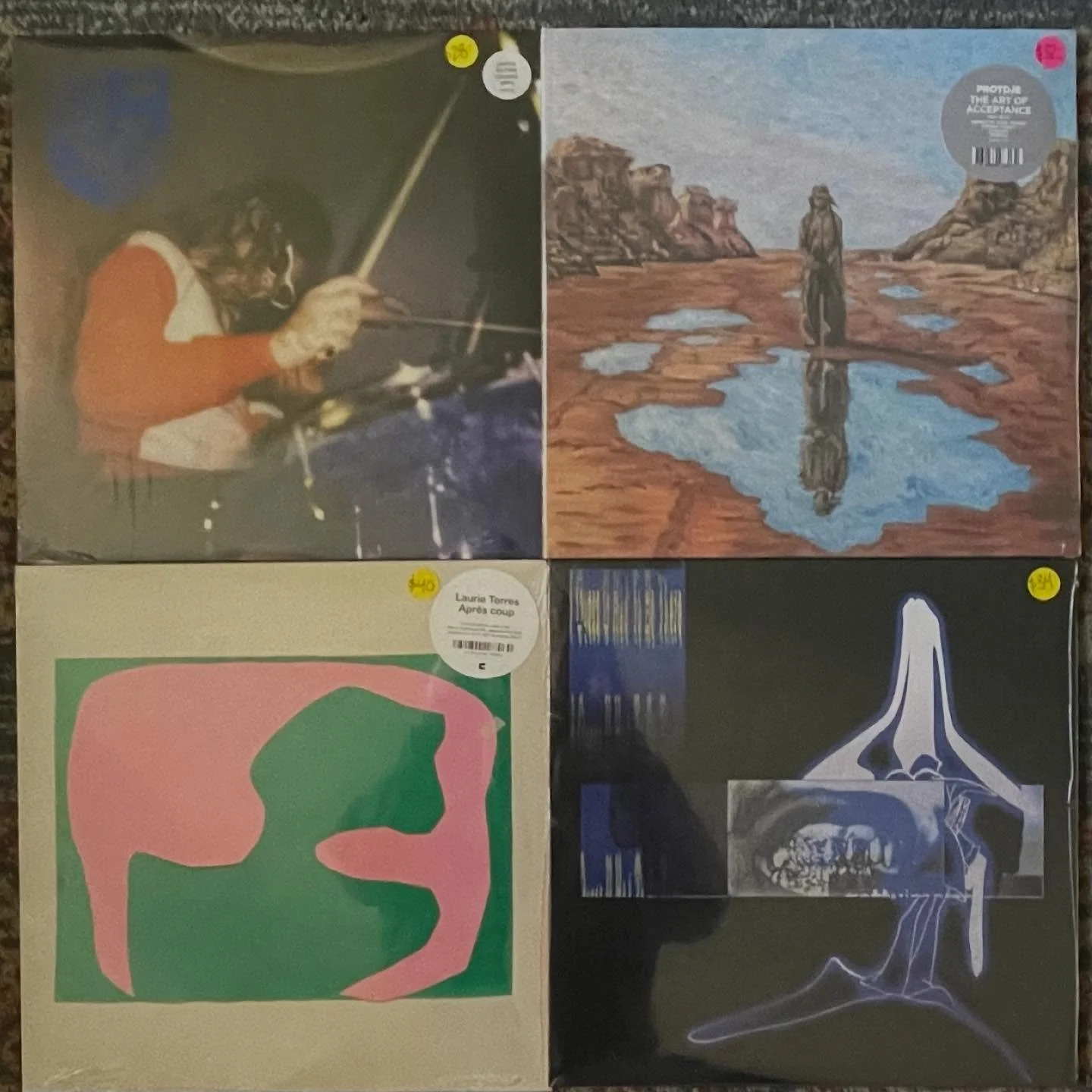 Got a few new releases/reissues dropping today. Open at noon and closing up at 5ish to rearrange the shop and make room for the RSD drop happening tomorrow. 

#supportyourlocalrecordstore