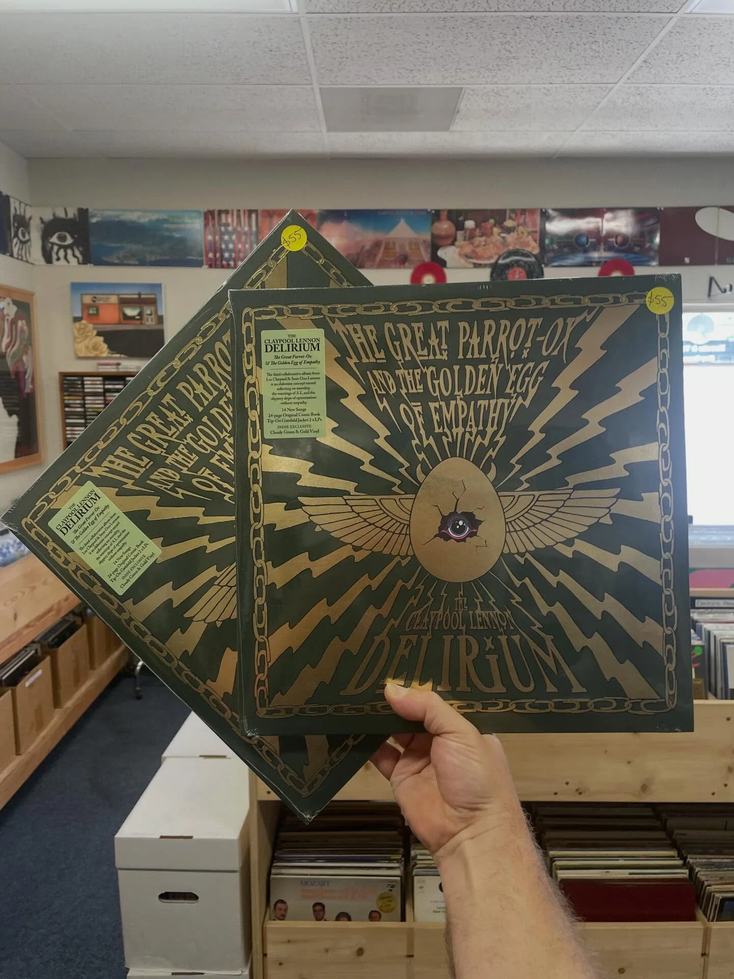 Got a couple more new ones in and a bunch of used going out today too. Nice day for a dig. Here til 6. 

#supportyourlocalrecordstore