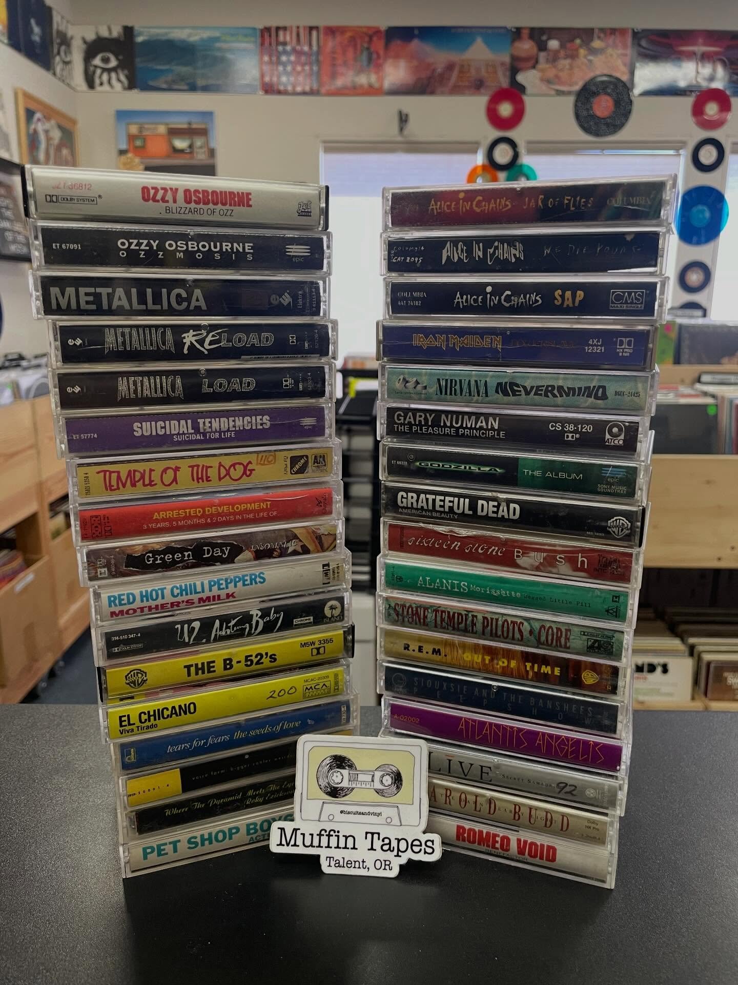 Fresh batch of cassettes all rewound and ready to rock going out today. Some nice used stuff hitting the bins too. Come through for a dig!

Shop open noon to 6
Wednesday through Saturday 

#supportyourlocalrecordstore #vinylcommunity