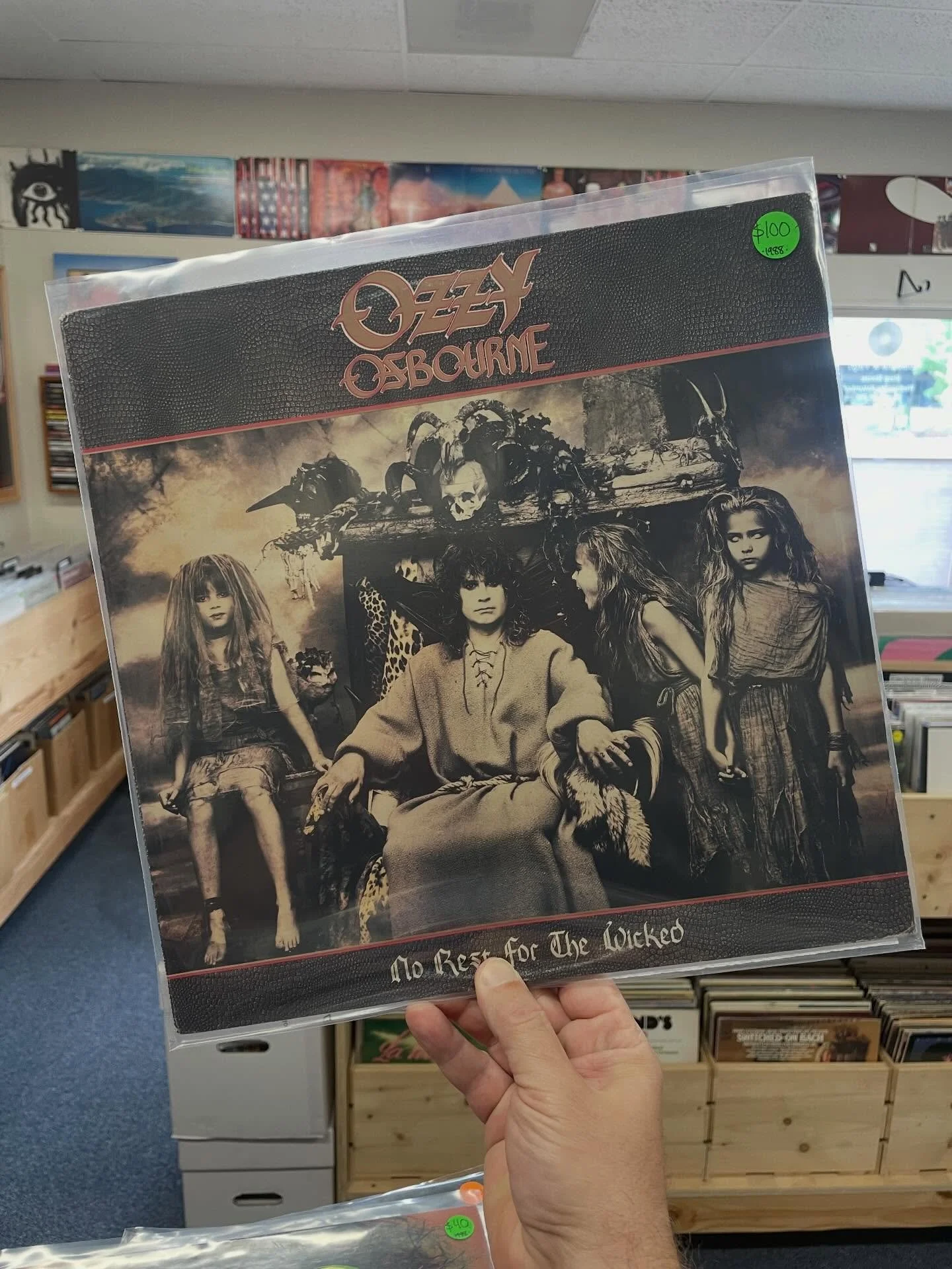 Back at it with lots of used new arrivals hitting the bins. Nice week to come through for a dig. Open Wednesday through Saturday noon to 6. 

#supportyourlocalrecordstore